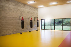 Salle de boxe